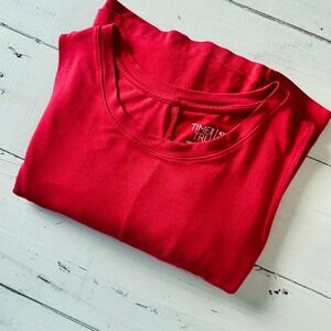 Time and Tru Red Rover Sleeveless Dress XXL 2X‎ Swing Pockets